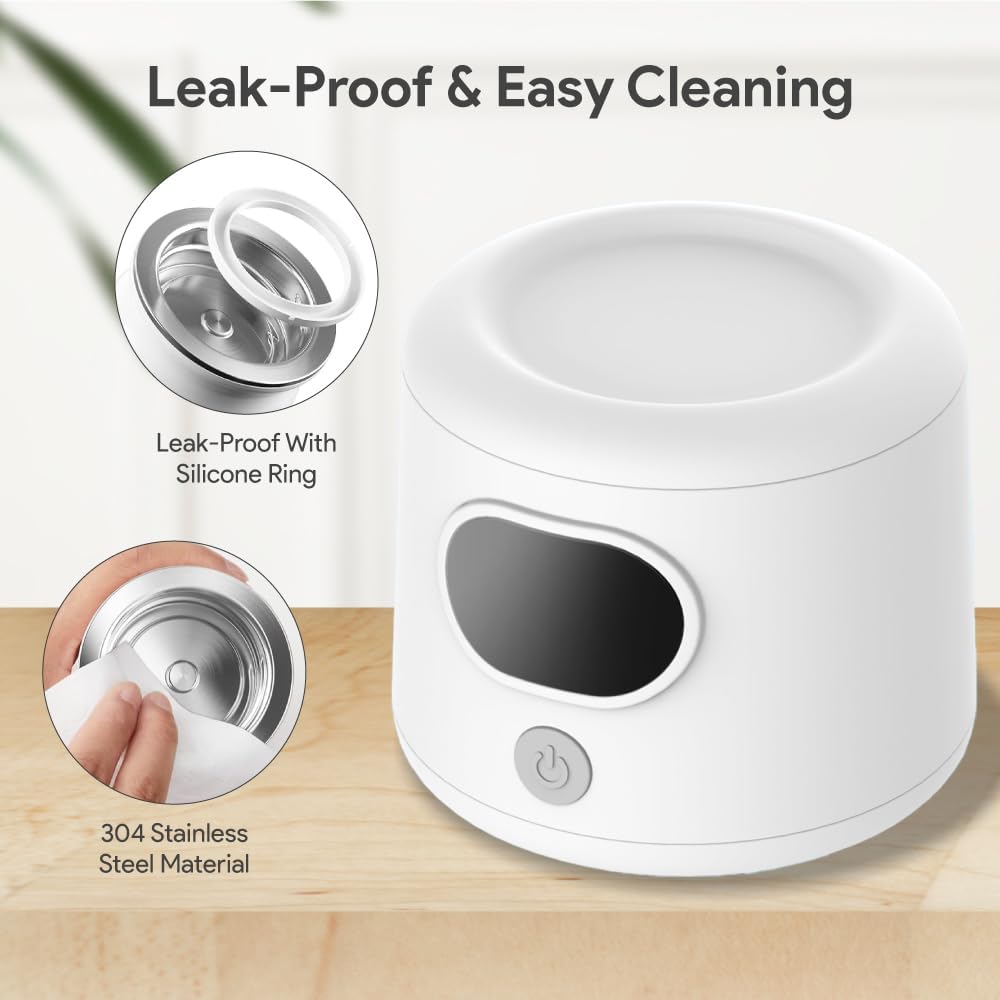 DrBash Portable Bottle Warmer for Travel, Leak-Proof Travel Baby Bottle Warmer with Fast Heating for Breastmilk, Safety Material Baby Bottle Warmer for Dr. Brown, Medela, Tommee Tippee, ComoTomo,