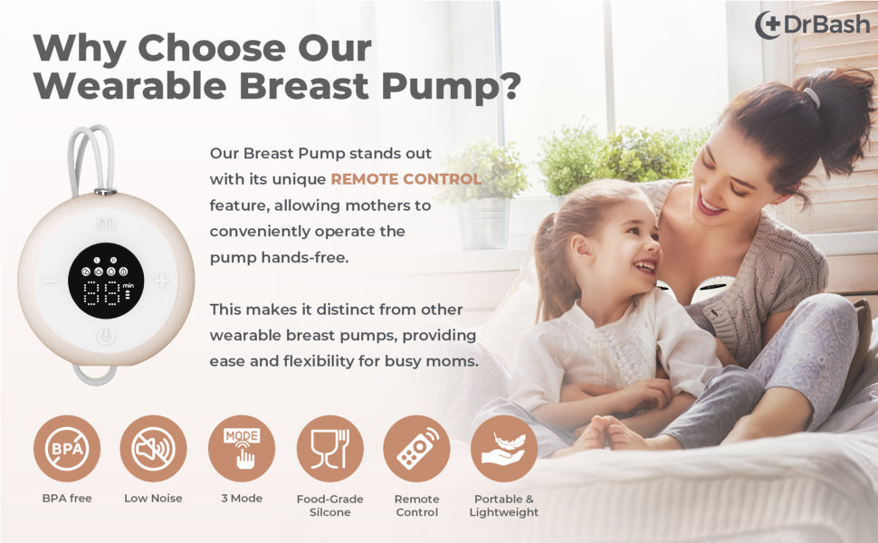 Wearable Breast Pump S21 with Remote - 2 Pcs