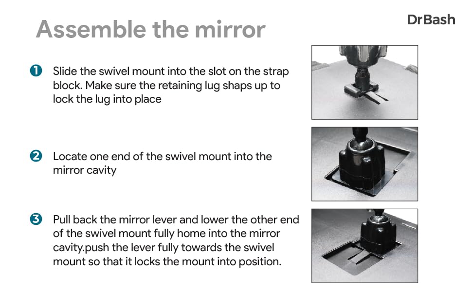 DrBash Baby Car Mirror for Back Seat