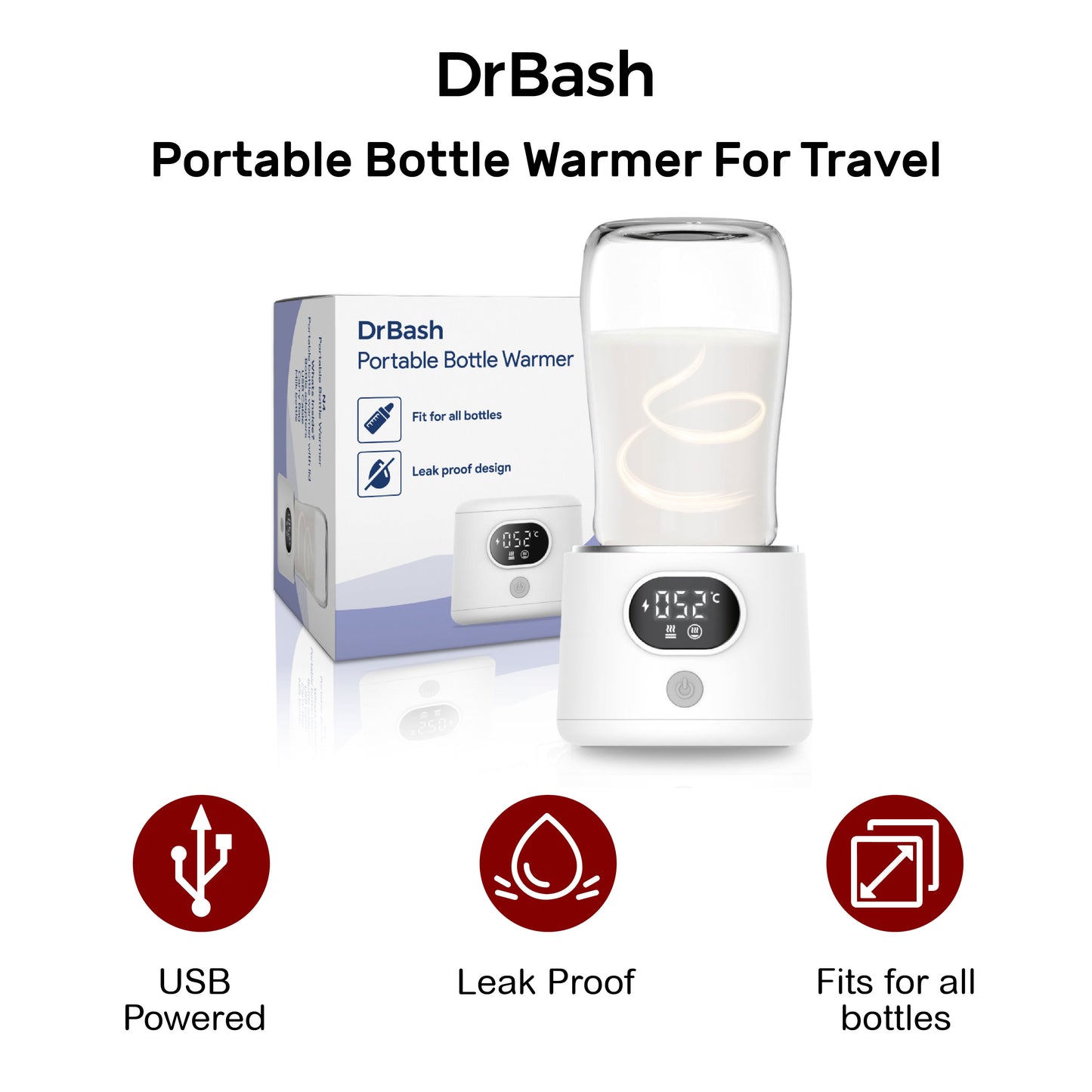 DrBash Portable Bottle Warmer