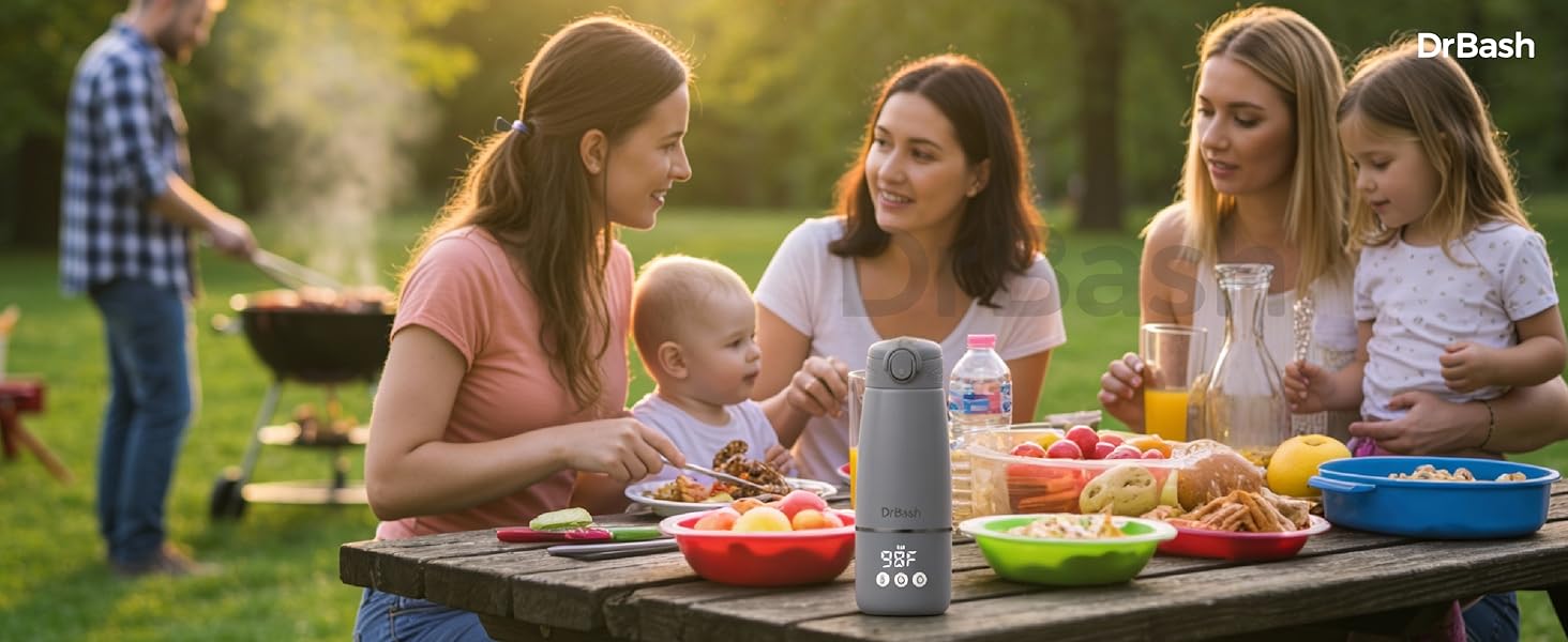 DrBash Portable Milk Warmer