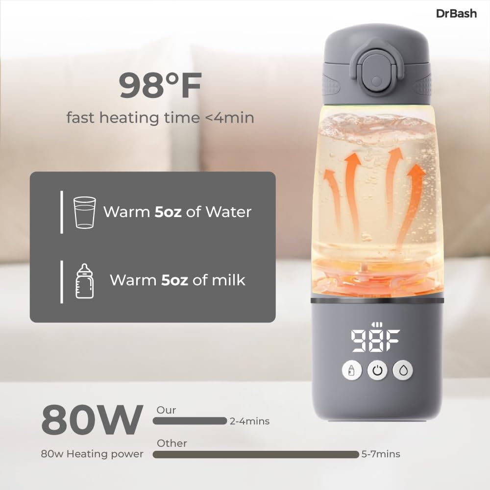 DrBash Portable Milk Warmer
