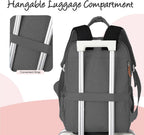 Diaper Bag Backpack –Large Multifunction Travel Baby Bag- ChangingPad,StrollerStraps for Moms & Dads –Newborn Essentials