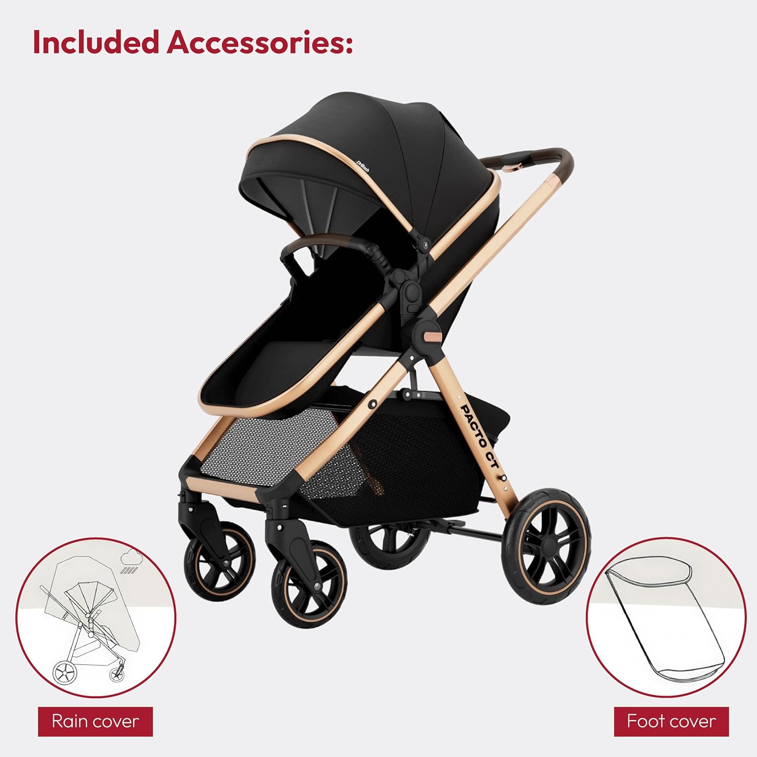Pacto CT Convertible Stroller