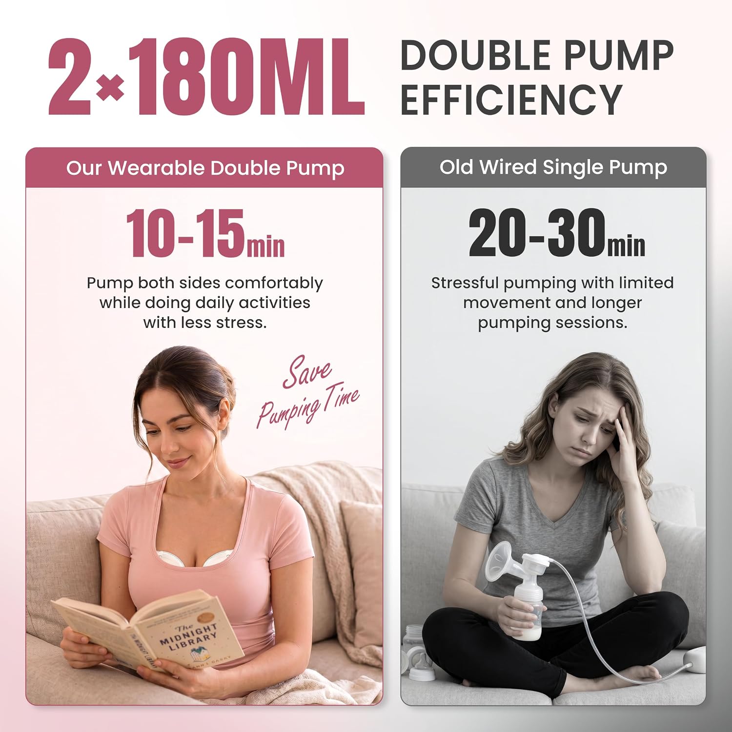 Wearable Breast Pump S21 - 1 Pcs