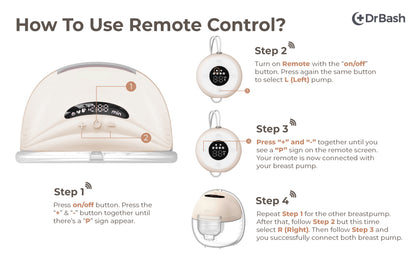 Wearable Breast Pump S21 with Remote - 2 Pcs
