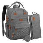 Diaper Bag Backpack –Large Multifunction Travel Baby Bag- ChangingPad,StrollerStraps for Moms & Dads –Newborn Essentials