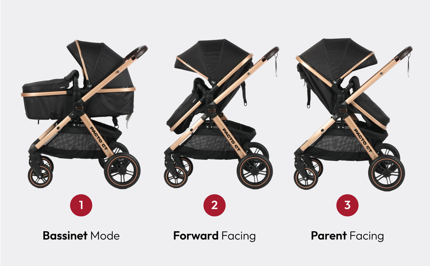 Pacto CT Convertible Stroller