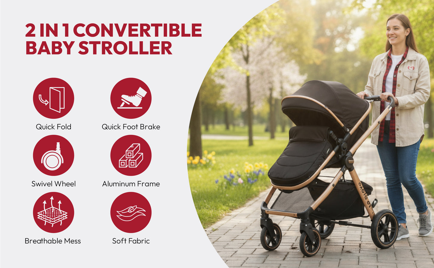 Pacto CT Convertible Stroller