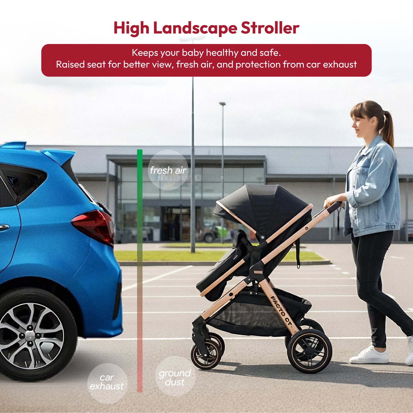 Pacto CT Convertible Stroller