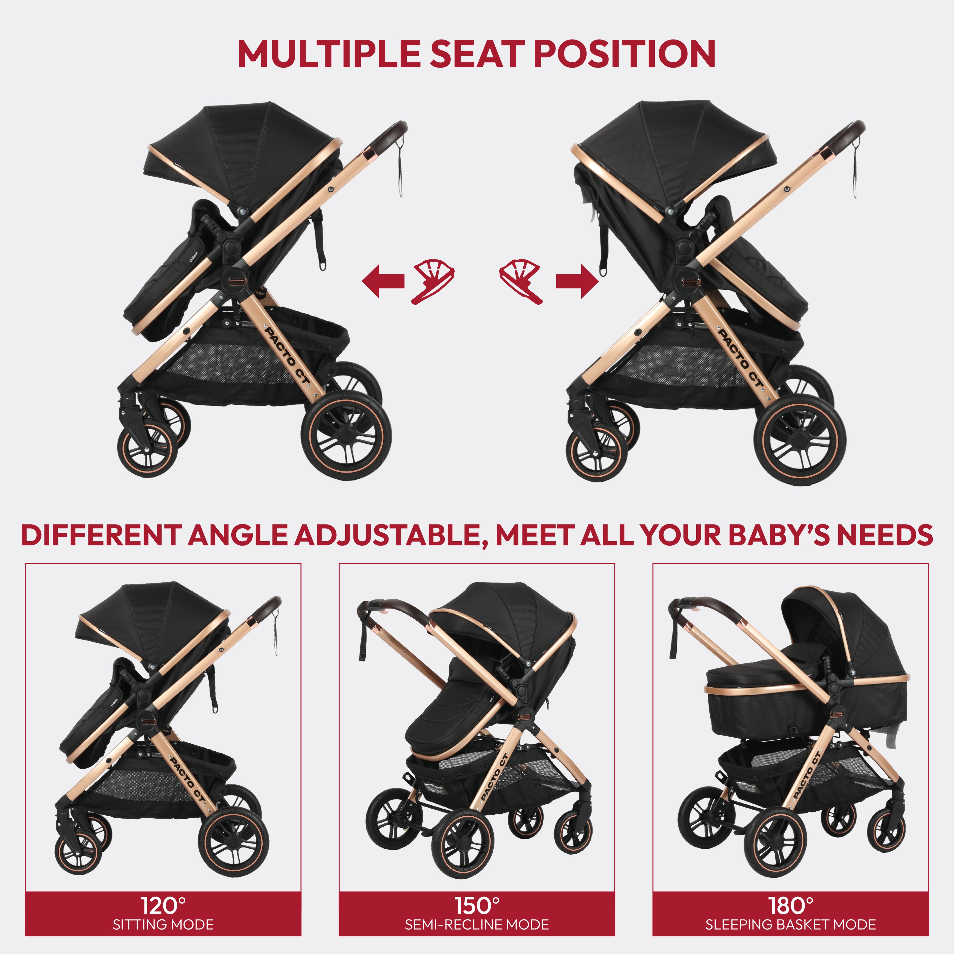 Pacto CT Convertible Stroller
