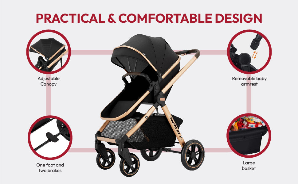 Pacto CT Convertible Stroller
