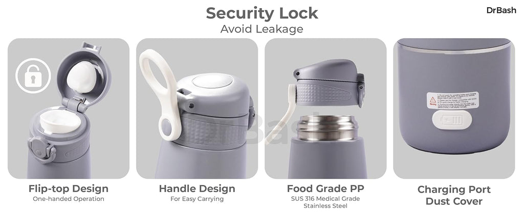DrBash Portable Milk Warmer