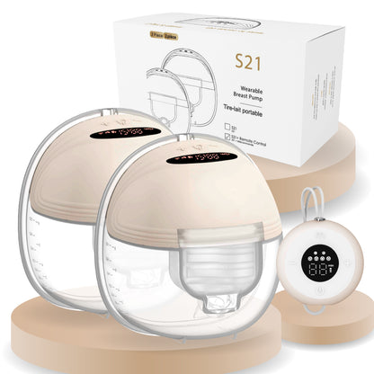 Wearable Breast Pump S21 with Remote - 2 Pcs