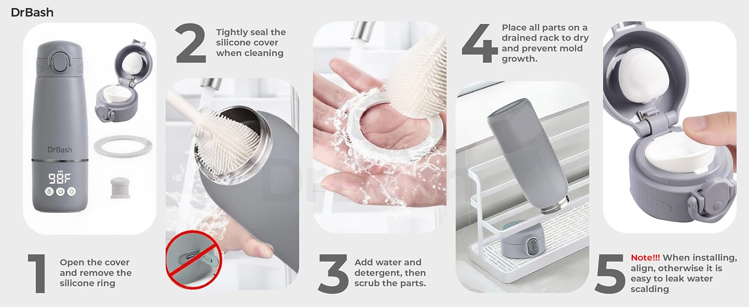 DrBash Portable Milk Warmer
