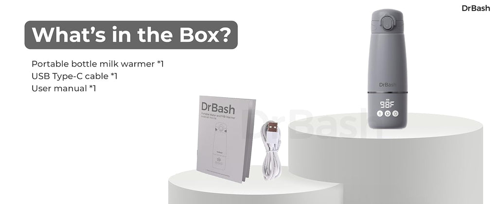 DrBash Portable Milk Warmer
